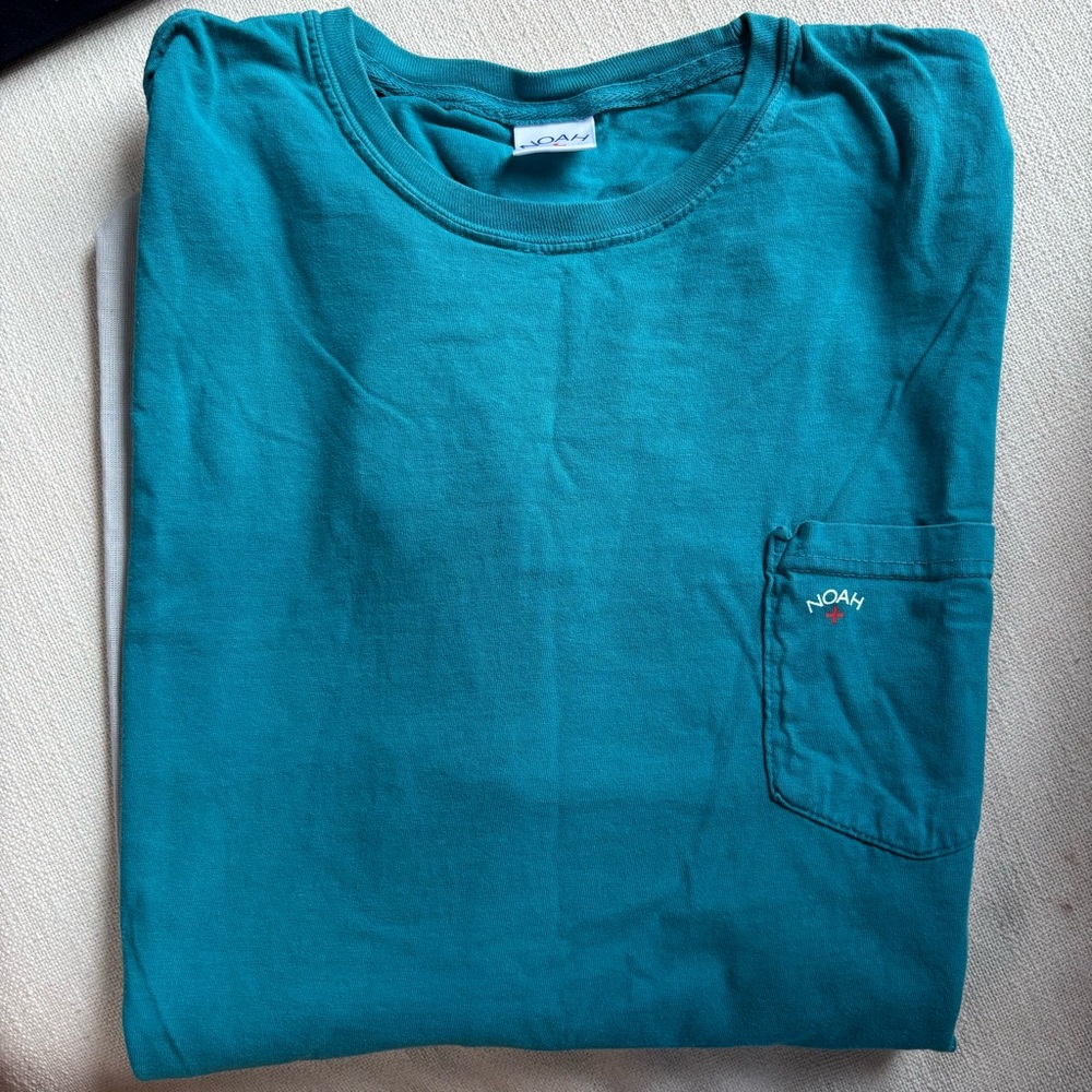 Noah NYC Blue Long Sleeve Tee